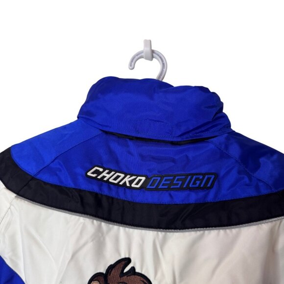 Choko Design Taz Junior Loony Toons Snowcross winter racing jacket size 12 youth - Picture 8 of 13